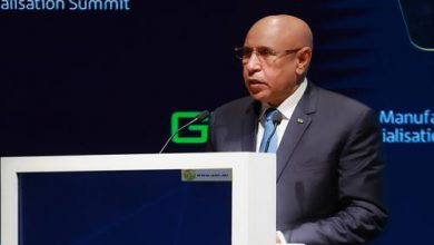 Photo de Sommet de Dubaï: Le Président de la République: La Mauritanie est prête pour toutes les formes de partenariat et de coopération pouvant accélérer la transformation industrielle et numérique
