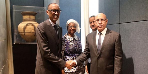Photo de Rwanda-Mauritanie : Paul Kagame reçu chez Mohamed Ould Ghazouan