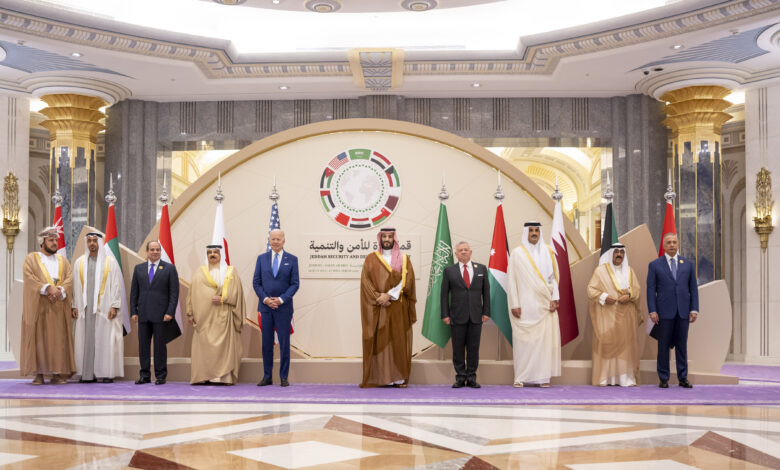 Photo de Déclaration commune CCG et Etats-Unis au Sommet de Djeddah