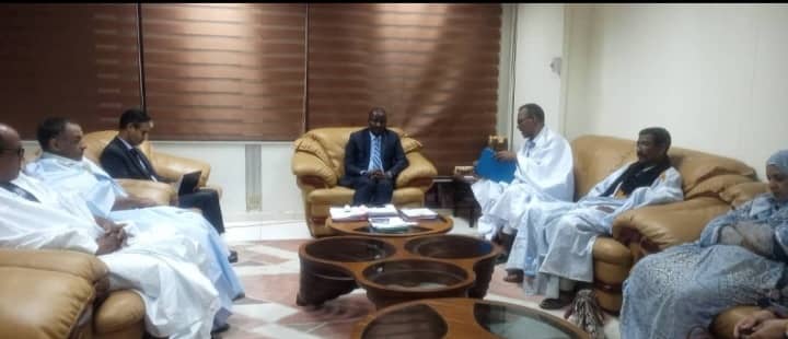 Photo de Le ministre de la Culture reçoit le bureau exécutif du Syndicat professionnel des journaux indépendants de Mauritanie